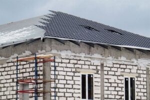 metal shingle roofing